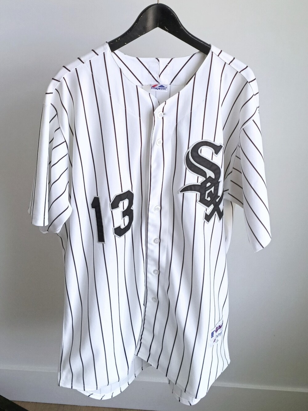 Vintage 90s Majestic Chicago White Sox Ozzie Guillen Jersey 54